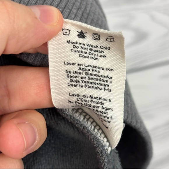 UGG Cozy Gray Slub Knit Cardigan Size Small - Picture 5 of 8